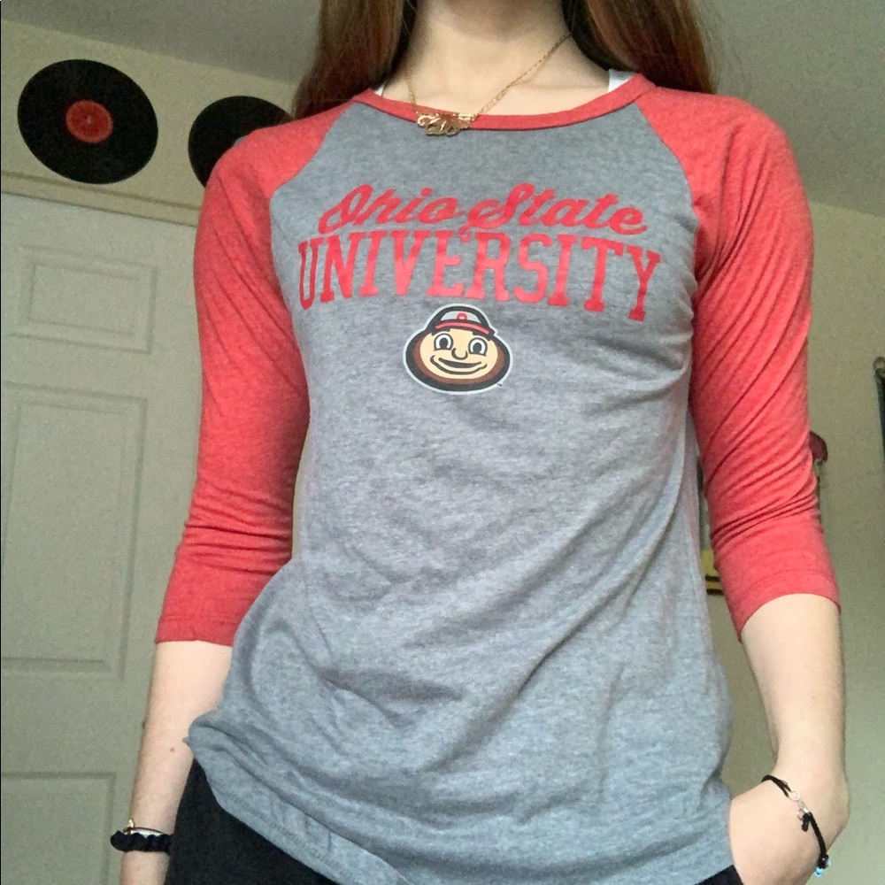 OSU Ohio State Baseball Tee Sz S